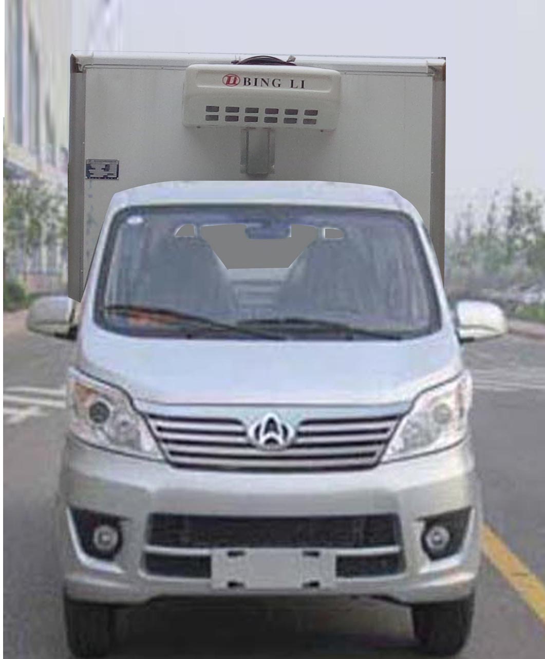 程力威牌CLW5020XLCS6型冷藏車(chē)